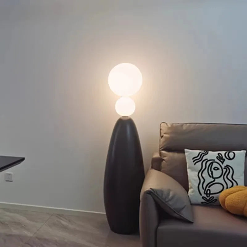 Italian Designer Medieval Art Gourd LED Floor Lamp Bedroom Study Living Room Sofa Standing High-end Atmosphere Decorative Light