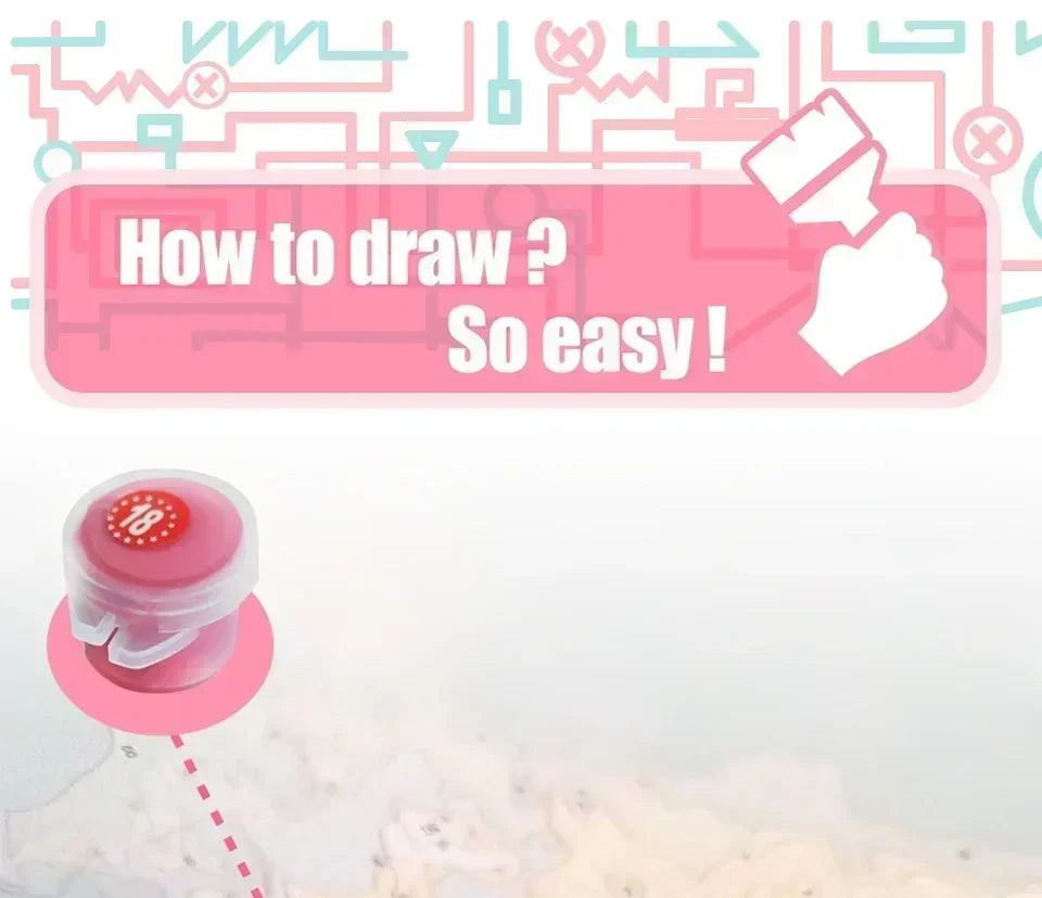 DIY Oil Painting By Numbers Kits Mediterranean Santorini Greece Village Paint with NumbersHome Decor, Wall Art Perfect Gift,