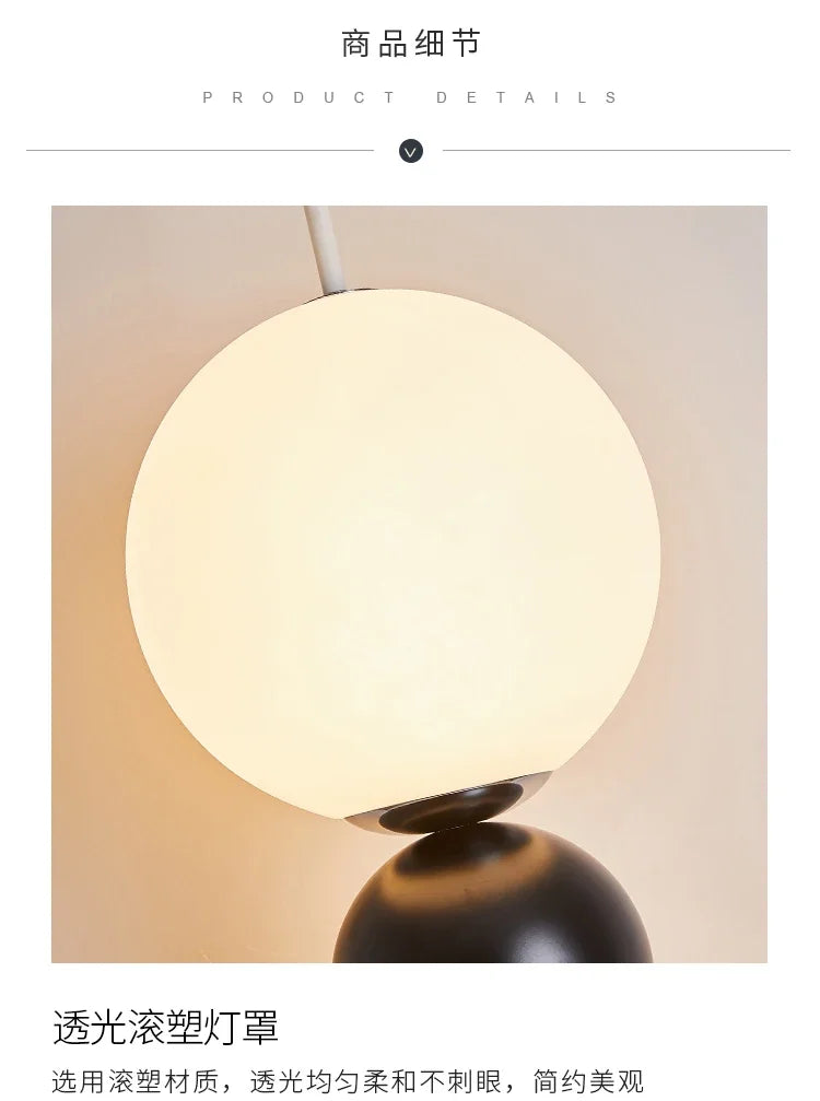 Italian Designer Medieval Art Gourd LED Floor Lamp Bedroom Study Living Room Sofa Standing High-end Atmosphere Decorative Light