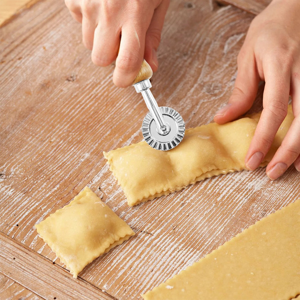 Pasta Making Tool Set 12 Pcs Pasta Making Kit Includes Wood Rolling Pin Gnocchi Board Dough Scraper 3 Ravioli Stamp Maker Cutter