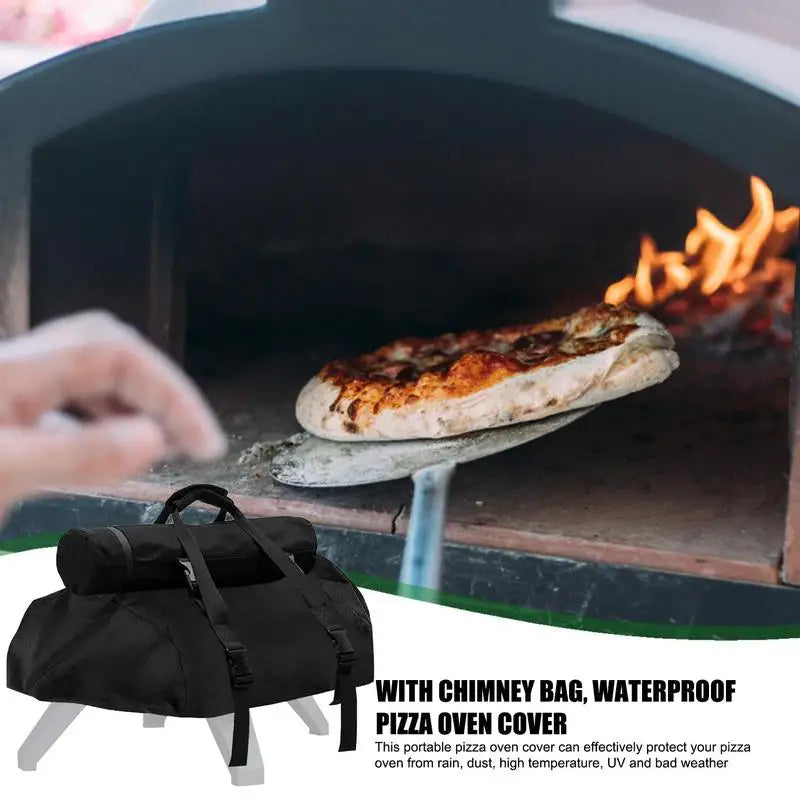 Pizza Oven Cover for Ooni Karu 12 Portable Pizza Oven Cover 420D Fabric Waterproof Pizza Oven Cover Heavy Duty
