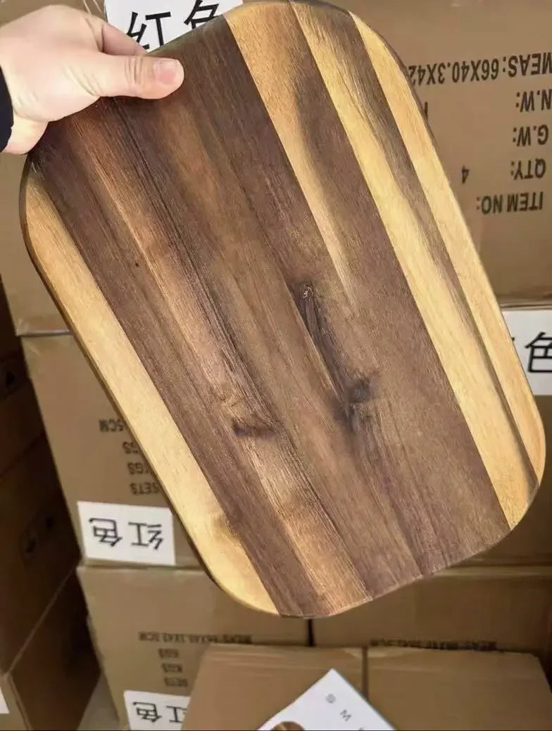 Italian Brand Solid Wood Rectangular Chopping Board Household Cutting High Quality  Kitchen Supplies Acacia Wood Sticky Board