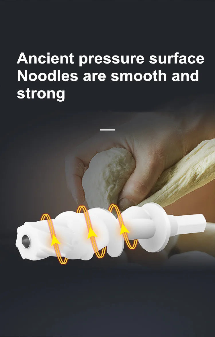 Automatic Pasta Maker Household Pasta Noodle Maker Dumpling Intelligent Noodle Making Machine Electric Dough Mixer 13 Molds