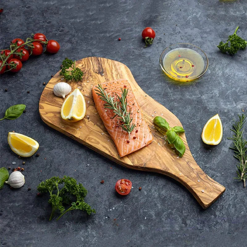 Italian Olive Wood Chopping Board Steak Pizza Western Sushi Plate Olive Wood Breadboard