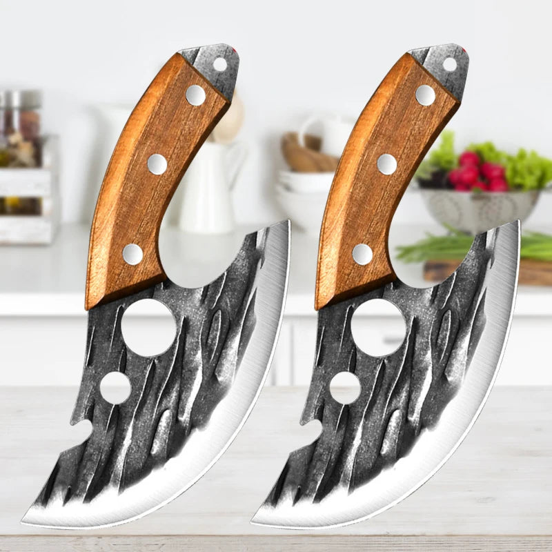 Multi-purpose Kitchen Knife Fish Scale Meat Cleaver Slicing Knife Stainless Steel Boning Knife Butcher Knife Kitchen Supplies