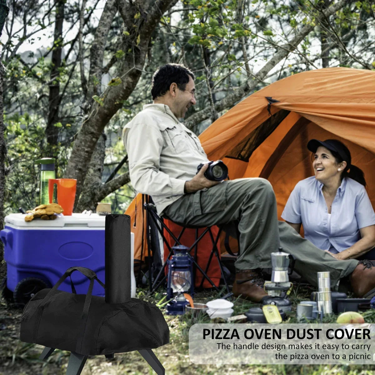 Pizza Oven Cover for Ooni Koda 12 16 Portable 420D Oxford Fabric Waterproof Pizza Oven Dustproof Covers BBQ Accessories