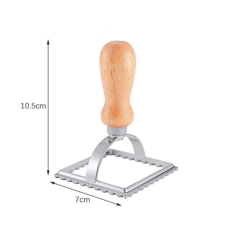Ravioli Cutter Set Includes Pasta Press, Mold, and Attachment Tools Complete DIY Making Kit