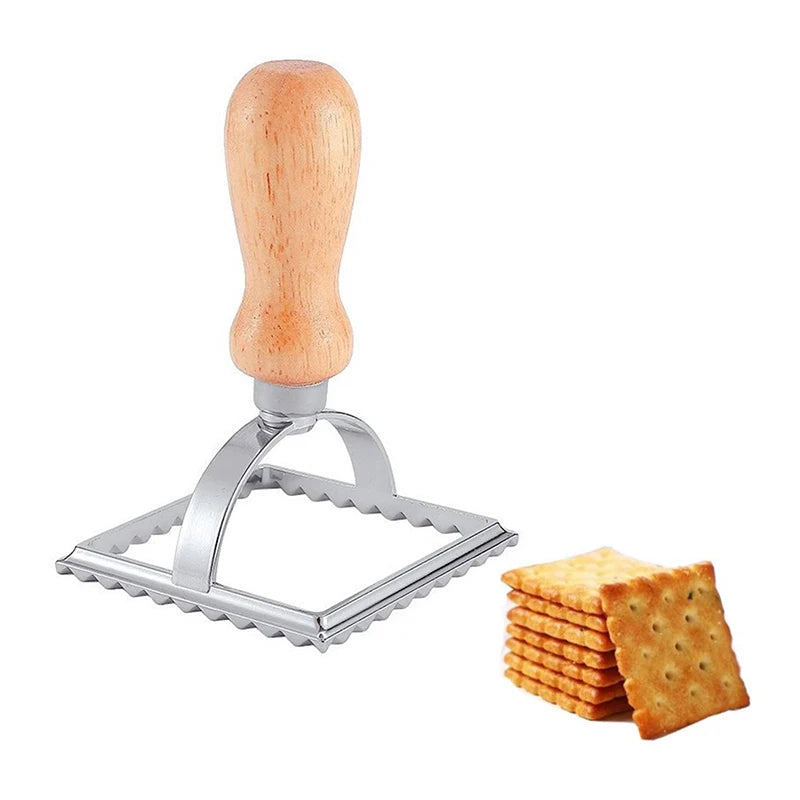 Ravioli Cutter Set Includes Pasta Press, Mold, and Attachment Tools Complete DIY Making Kit