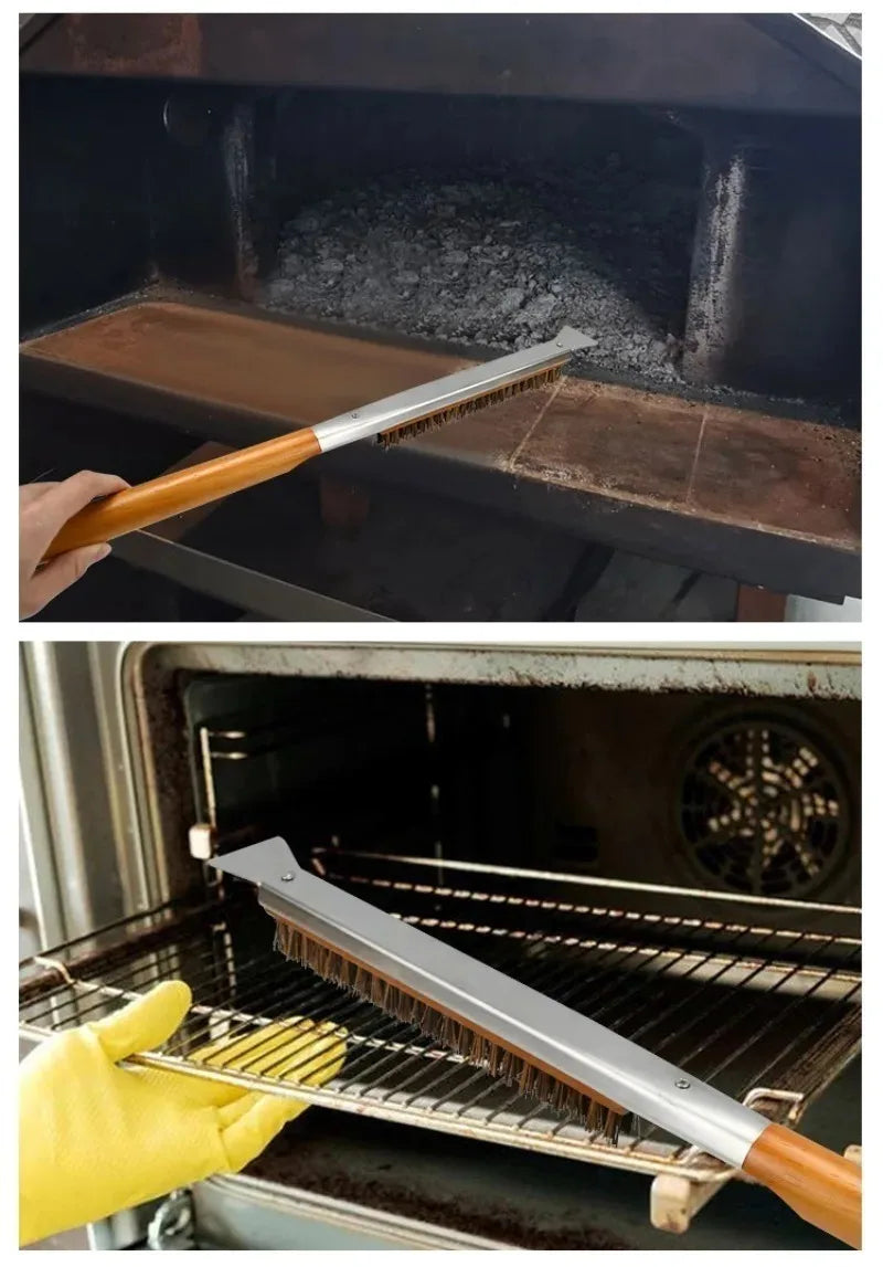 Pizza Oven Accessories Supplies Pizza Wheel Server Oven Brush Pizza Cutter Rocker Pizzas Peel Shovel for  Kitchen Outdoor Grill
