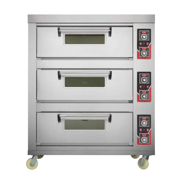Baking OvenCommercial Pizza Deck Oven Electric Pizza Oven 3 Layers Bakery Oven For Toasters