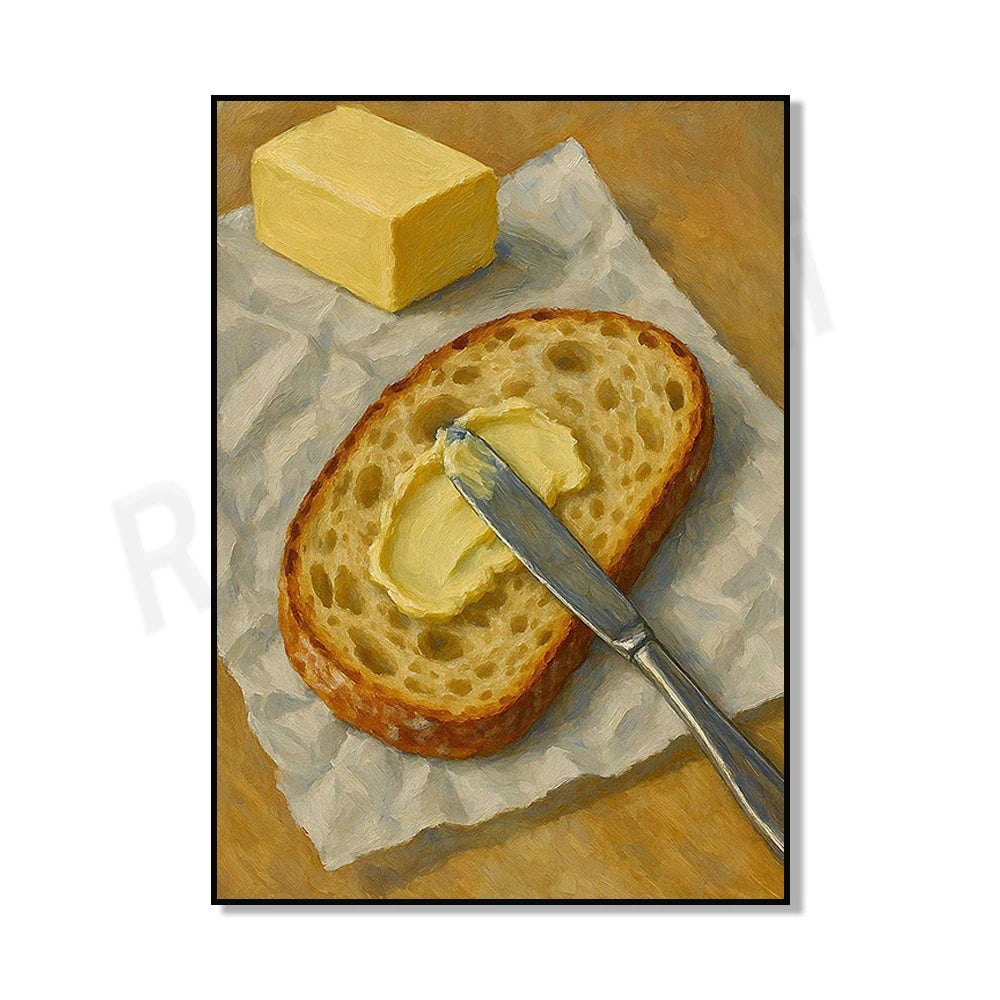 Canned sardines, botanical fruits, sardines, tulips, lemon tree, oyster shell oil, still life print, kitchen decoration poster