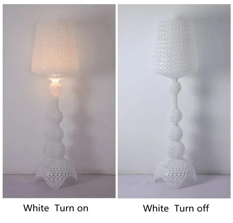 Italian Minimalist Living Room hollow LED Floor Lamp Hotel Decorative Modern Bedroom sofa Study Hollow Wine Atmosphere Light