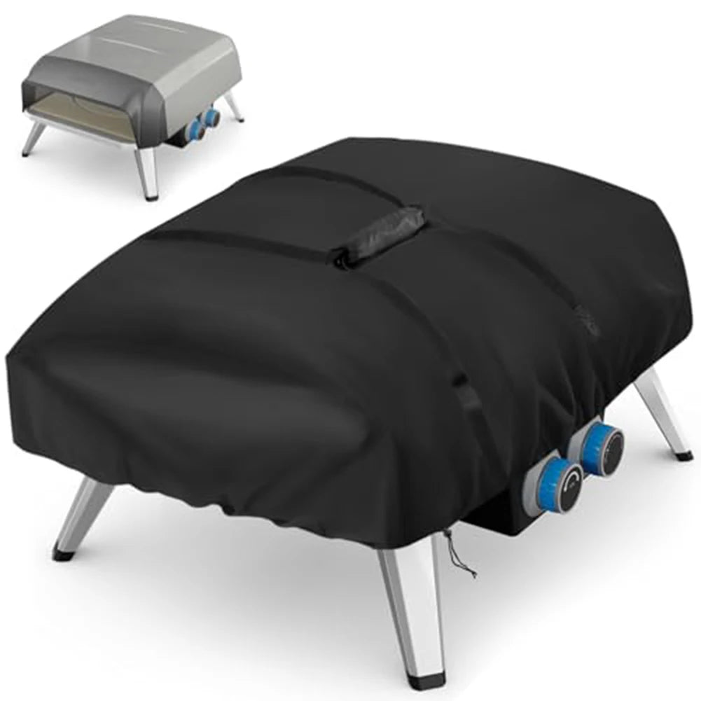 Pizza Oven Cover For Tefal Pizza Oven Protective Cover 420D Oxford Fabric Waterproof Pizza Oven Dustproof Covers BBQ Accessories