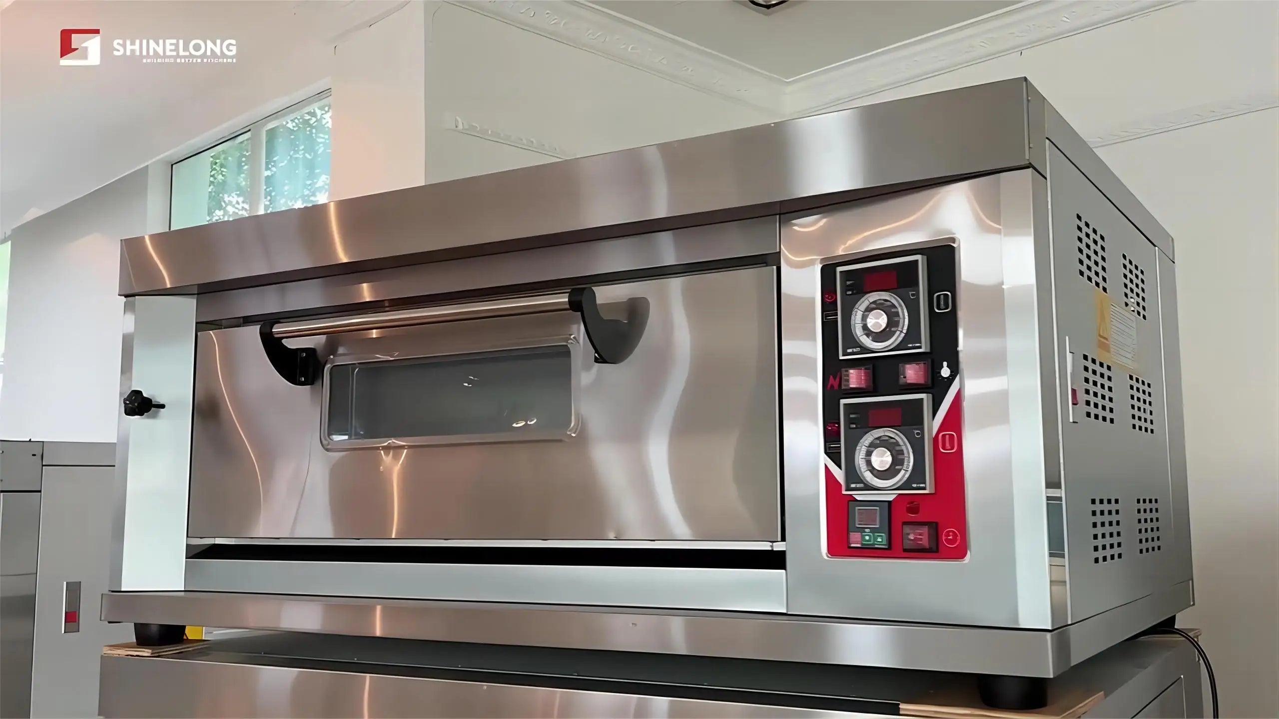 Baking OvenCommercial Pizza Deck Oven Electric Pizza Oven 3 Layers Bakery Oven For Toasters