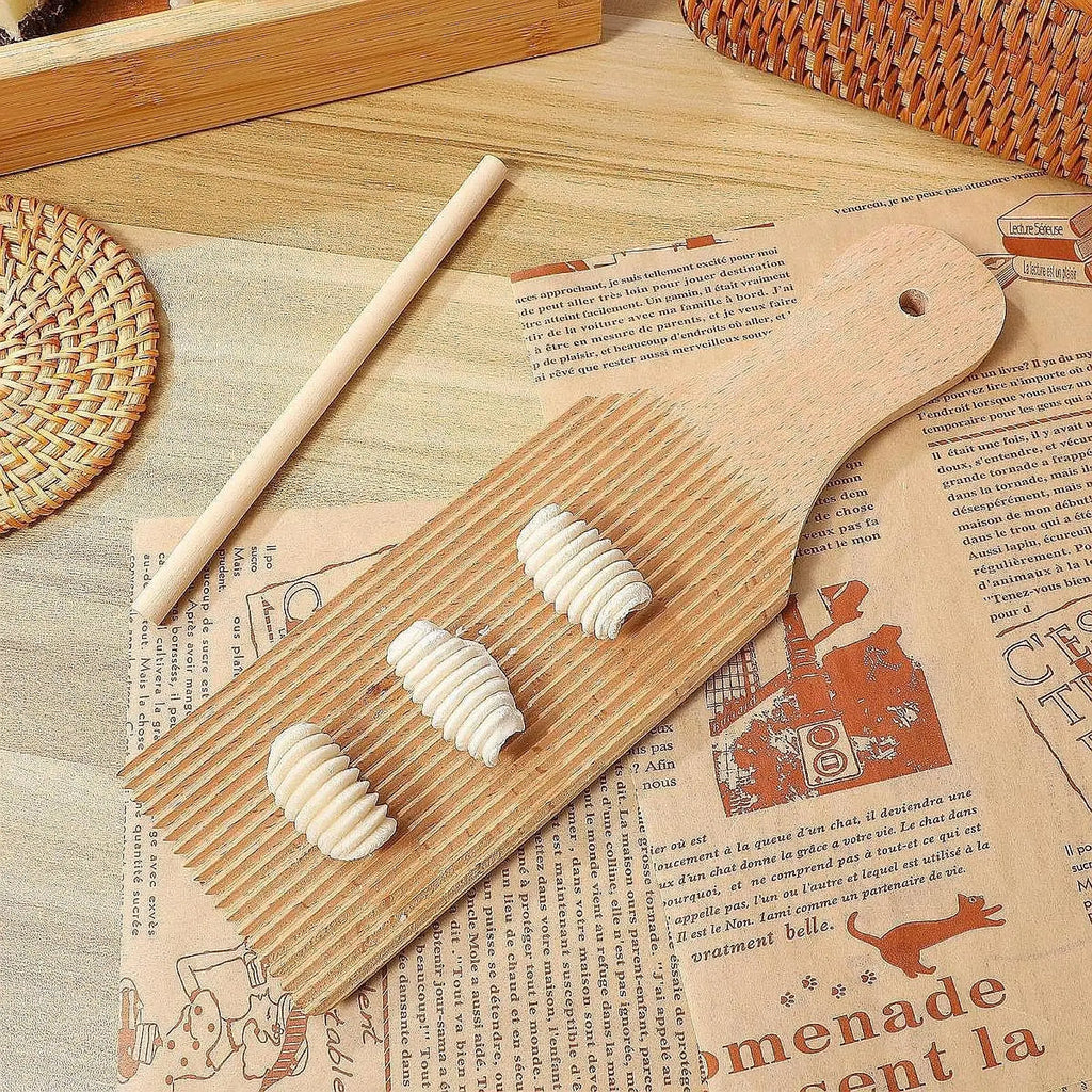 Italian Gnocchi Board Kitchen Gifts Kitchen Supplies Unique Curved Design Pasta Making Tool Accessories for Handmaking Home