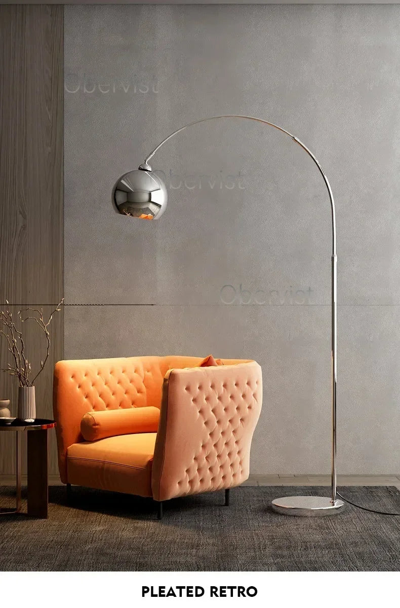 Italian Light Luxury Fishing Floor Lamp Nordic Living Room Simple Modern Design Bedroom Sofa Side Standing Lights