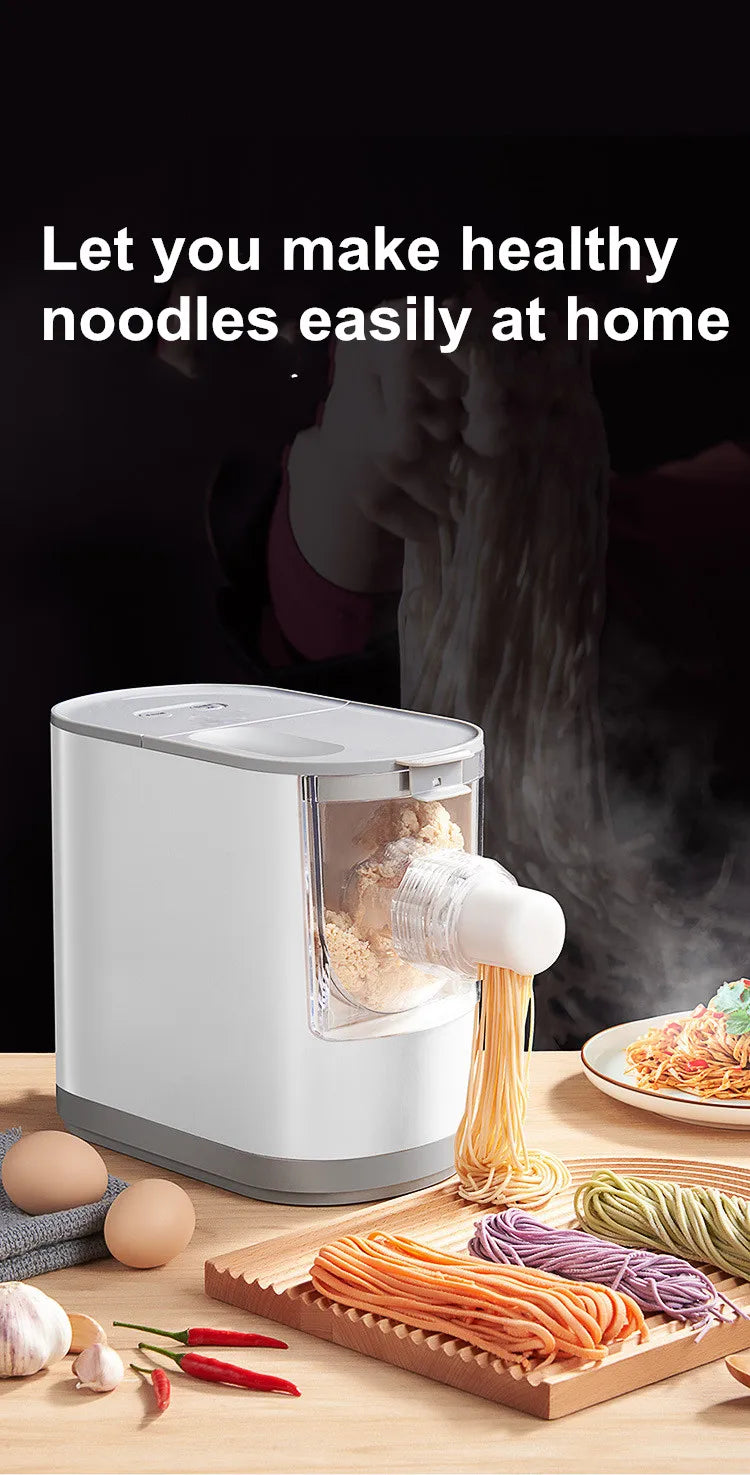 Automatic Pasta Maker Household Pasta Noodle Maker Dumpling Intelligent Noodle Making Machine Electric Dough Mixer 13 Molds