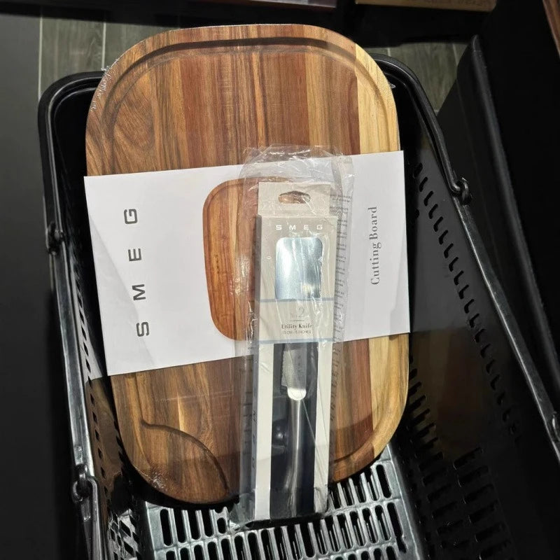 Italian Brand Solid Wood Rectangular Chopping Board Household Cutting High Quality  Kitchen Supplies Acacia Wood Sticky Board