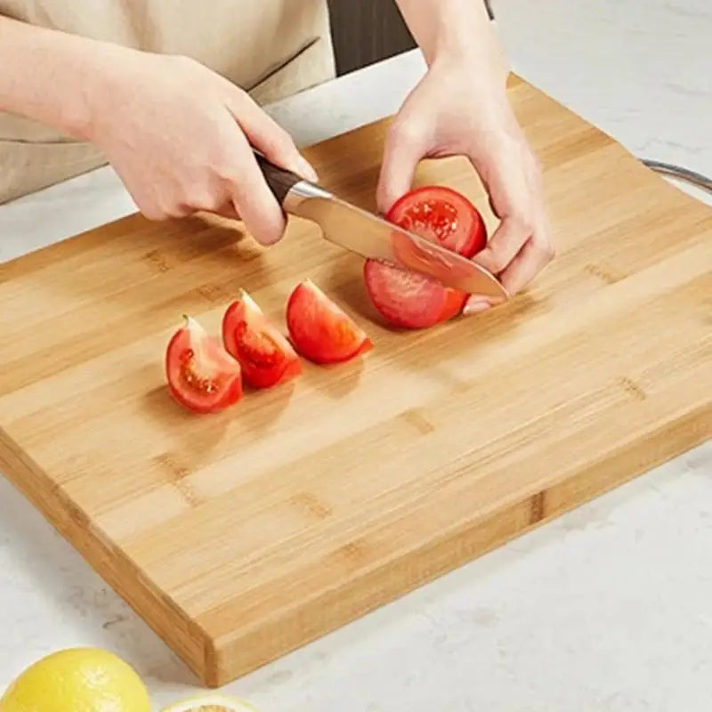 Kitchen Cutting Board Thickened Solid Wood Cutting Board Double-sided Available Rectangular Fruit Veggies Meat Cutting Boards