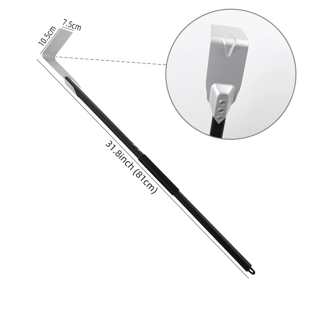 Pizza Oven Accessories Cleaning Brush  Ash Rake Pizza Turning Spinner Fork oven gloves BBQ Tool Stove Brush Grill  Grill Scraper