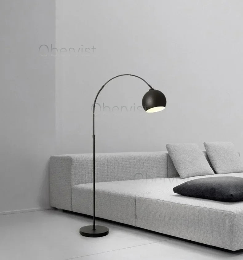 Italian Light Luxury Fishing Floor Lamp Nordic Living Room Simple Modern Design Bedroom Sofa Side Standing Lights