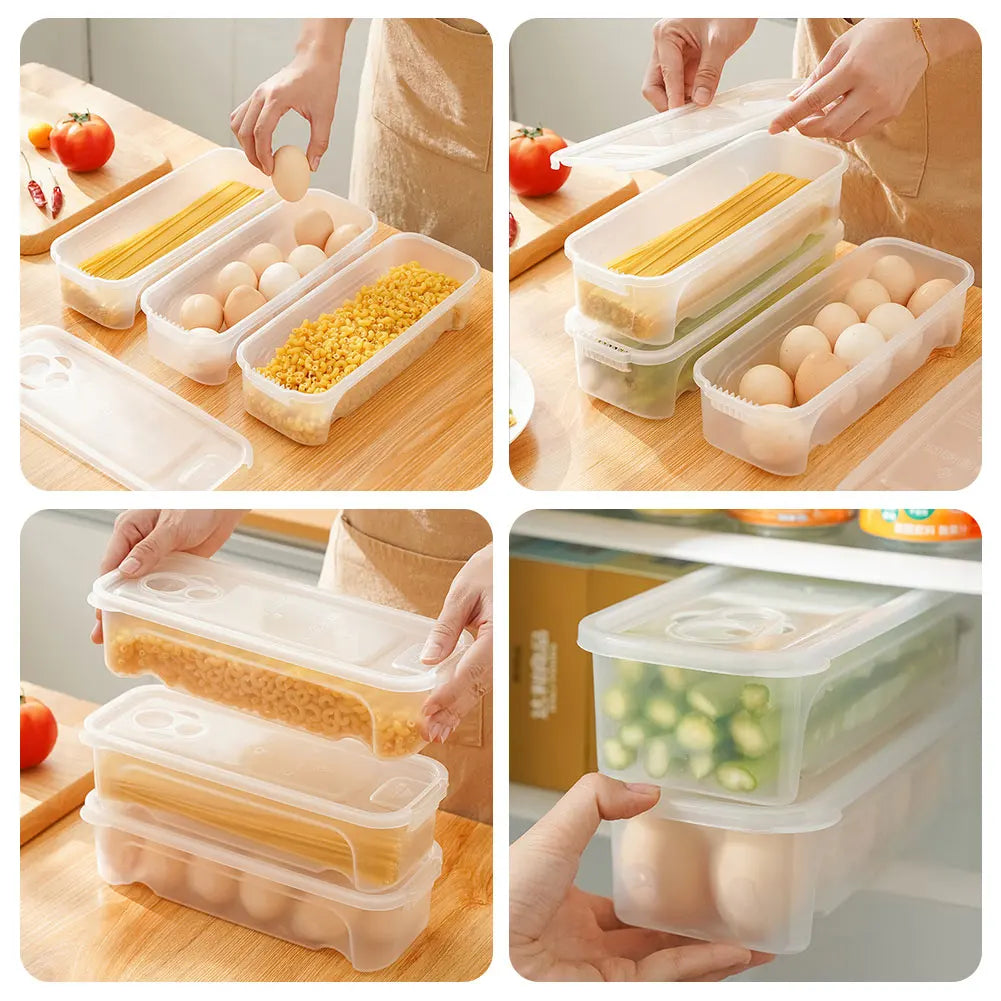 Microwave Pasta Cooker With Measuring Rings Quickly Cooking Spaghetti Cooking Box For Offices Home