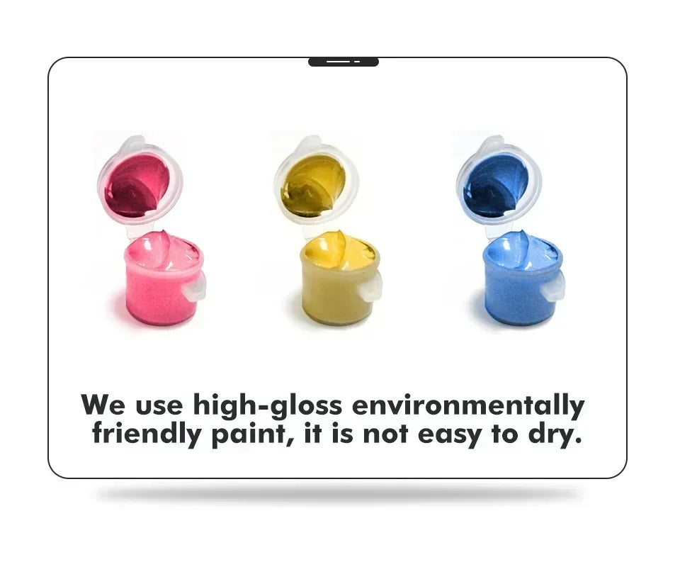 DIY Oil Painting By Numbers Kits Mediterranean Santorini Greece Village Paint with NumbersHome Decor, Wall Art Perfect Gift,