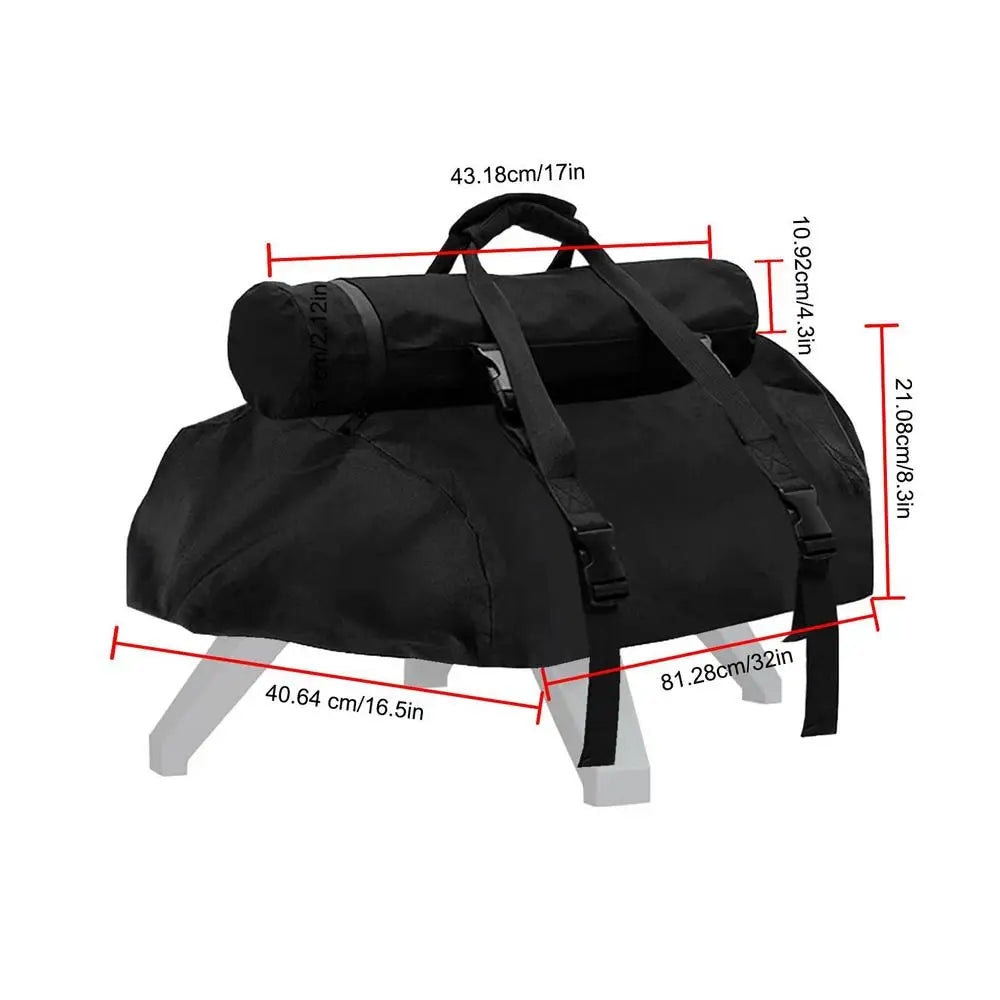 Pizza Oven Cover for Ooni Karu 12 Portable Pizza Oven Cover 420D Fabric Waterproof Pizza Oven Cover Heavy Duty